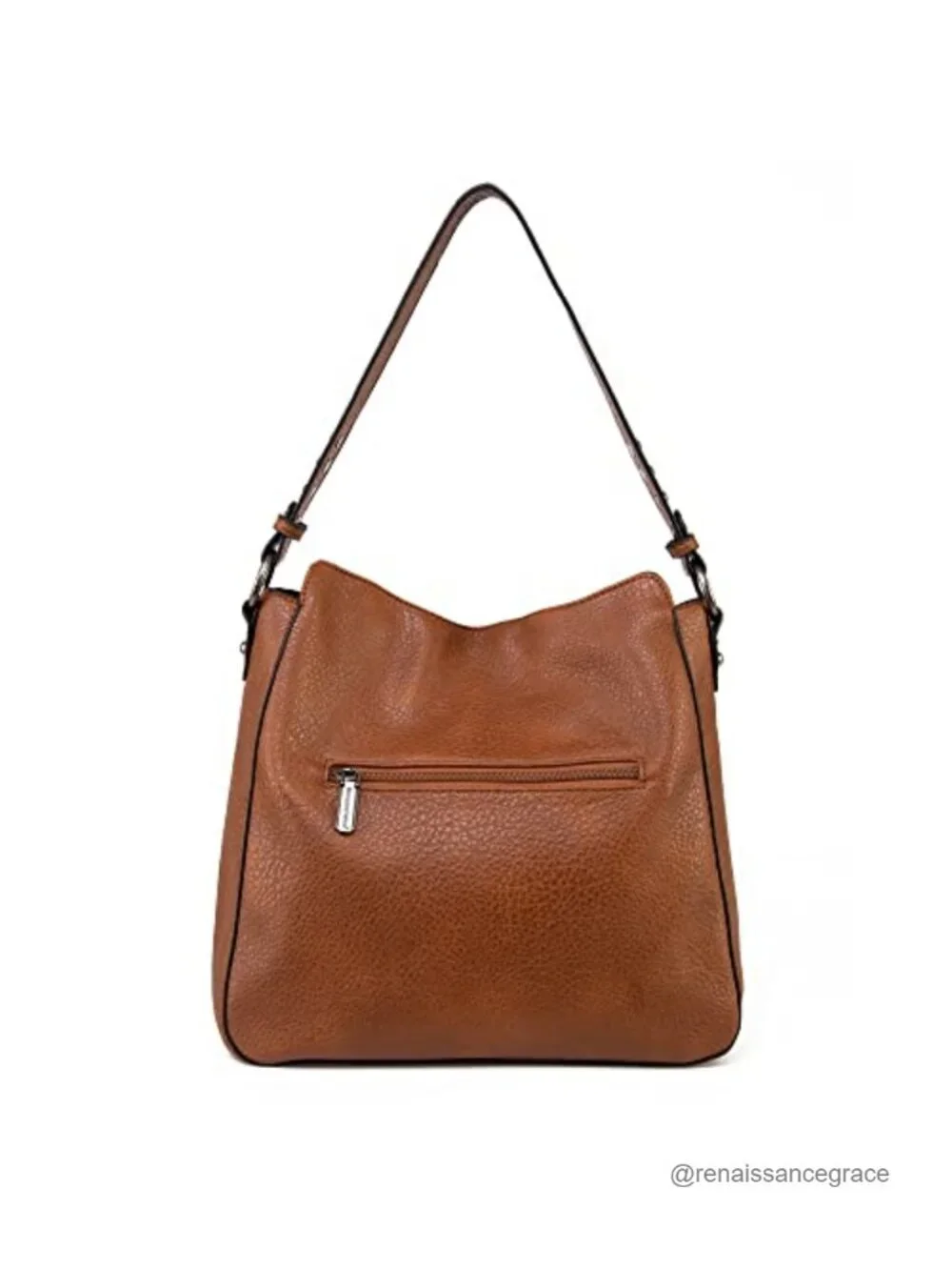 Vegan Leather Hobo Bag Top Handle Satchel Shoulder Purse Women Large Capacity